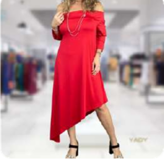 VESTIDO ROJO