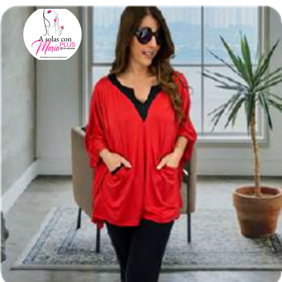 Blusa Roja