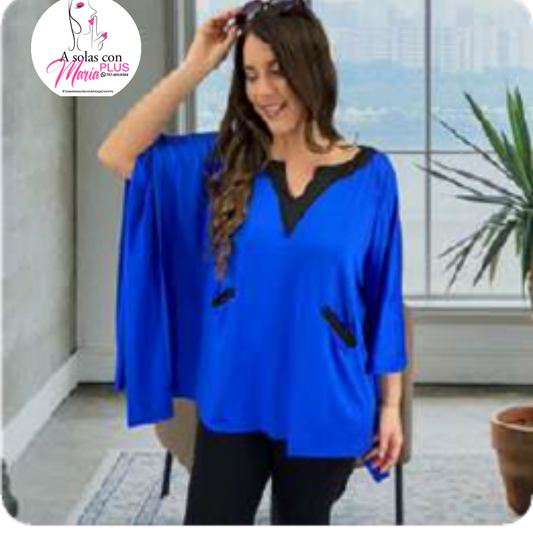 Blusa Azul