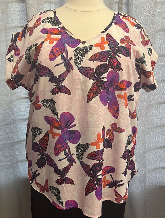 Blusa de Mariposas